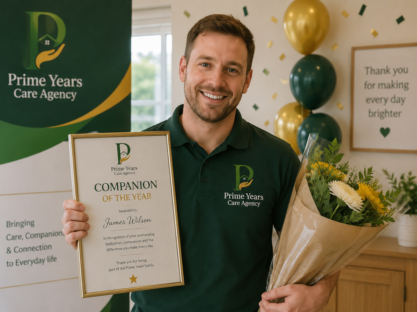 What Prime Years offers to Companionship Carers
