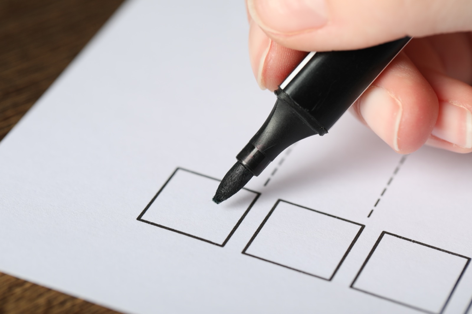 Home adaptation and daily living checklist