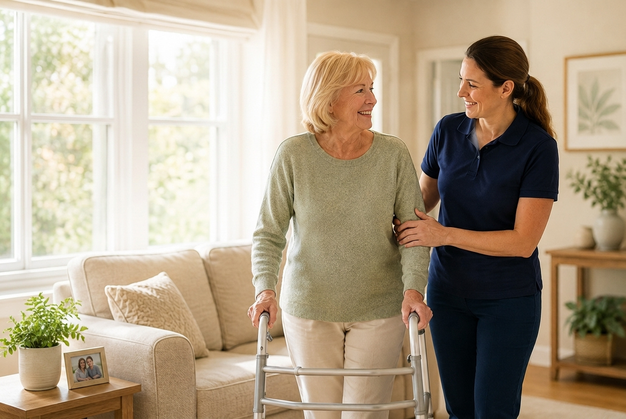 Physical injury home recovery care and rehabilitation